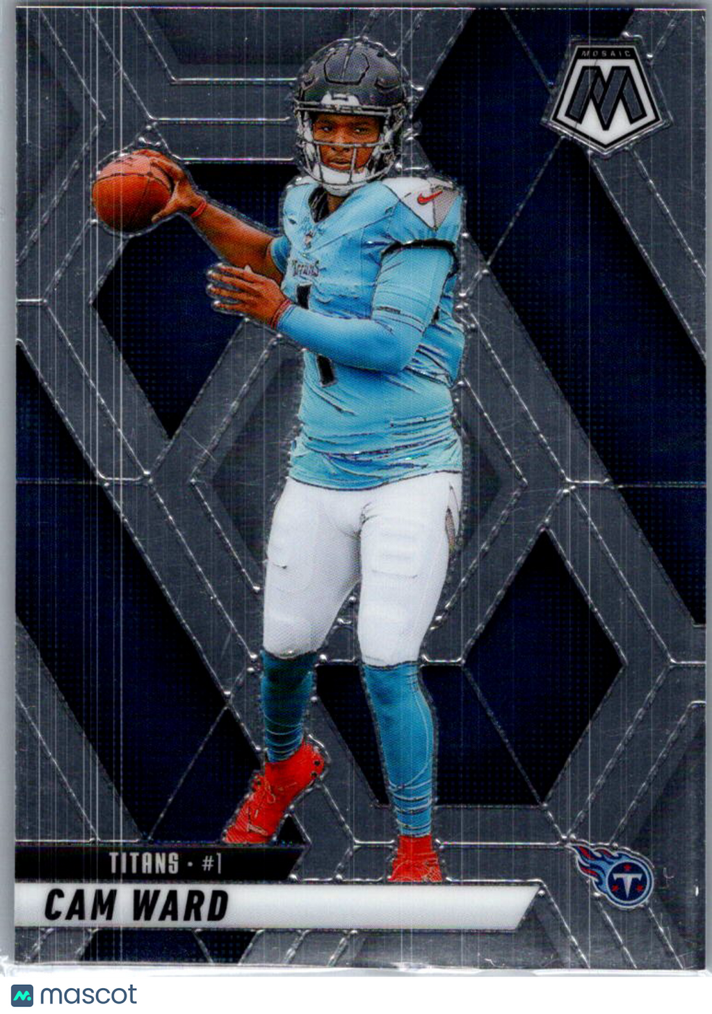 2025 Panini Mosaic Football Cam Ward #382