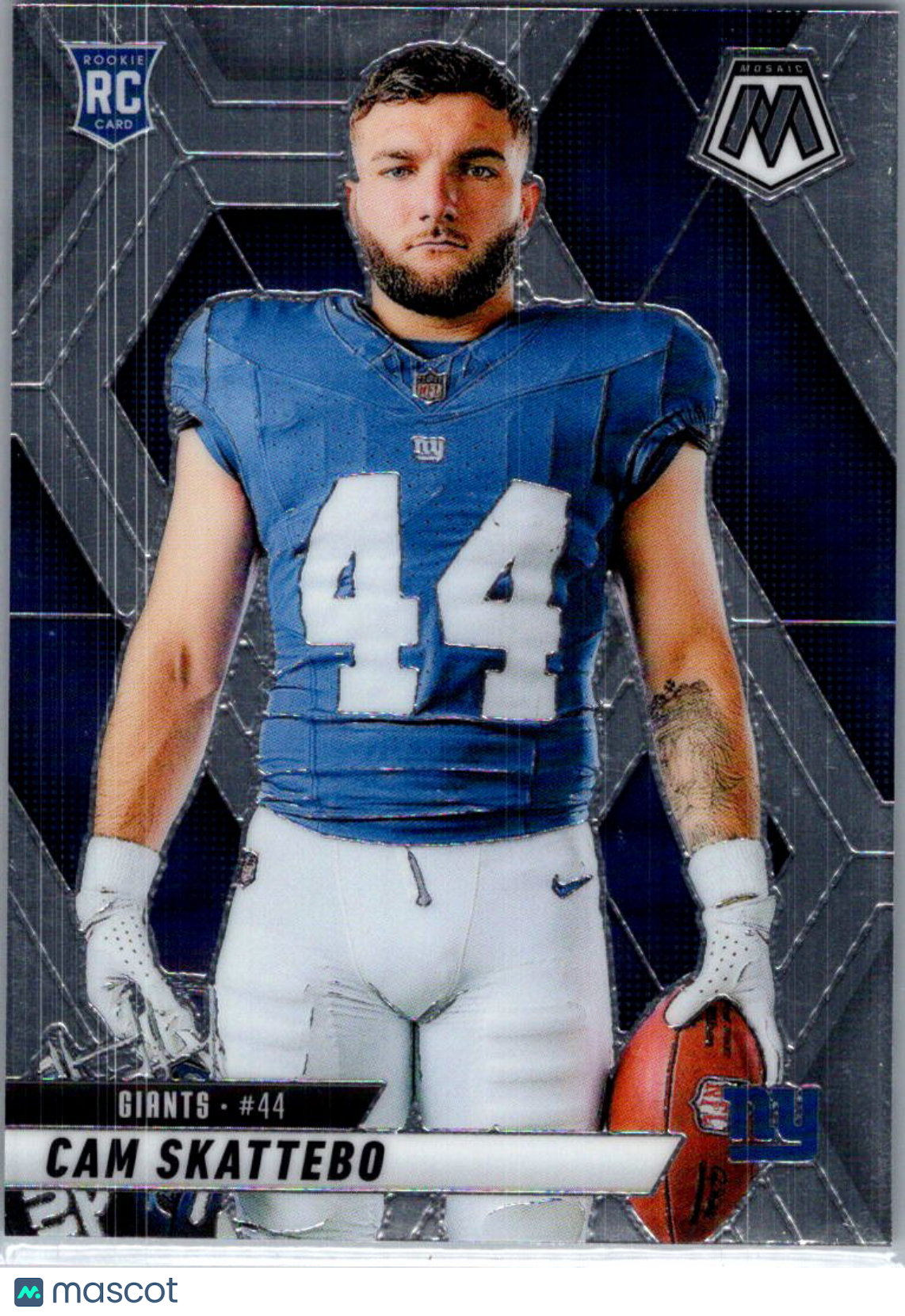 2025 Panini Mosaic Football Cam Skattebo #271 RC