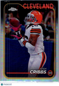 2024 Topps Chrome Josh Cribbs #33 Refractor