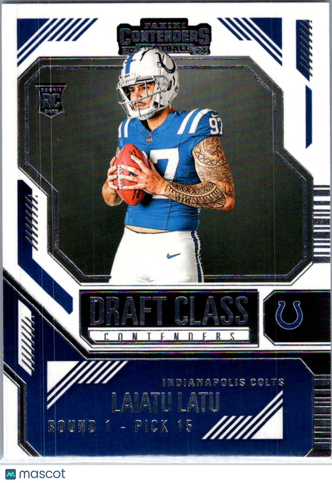 2025 Panini Contenders Draft Class Laiatu Latu #24 RC