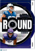 2025 Panini Contenders Football Round 1 Dallas Turner Laiatu Latu #5 RC