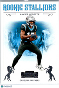2025 Panini Contenders Football Rookie Stallions Xavier Legette #16