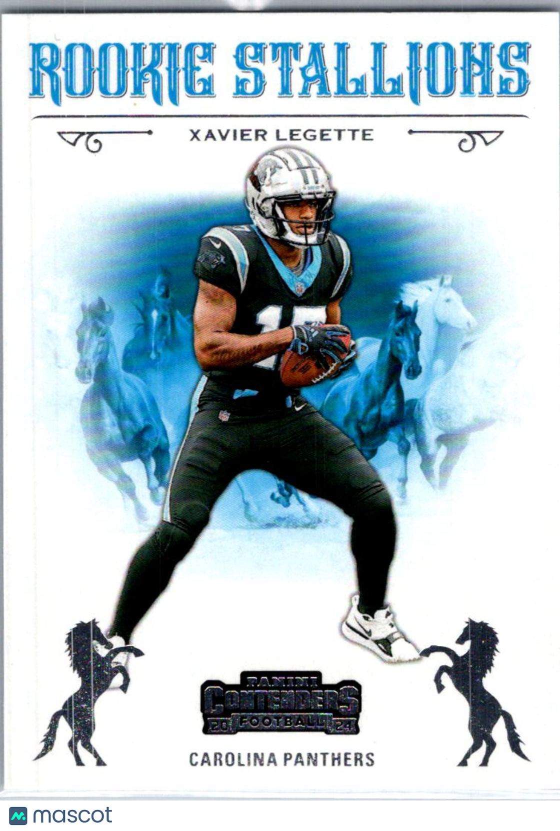 2025 Panini Contenders Football Rookie Stallions Xavier Legette #16