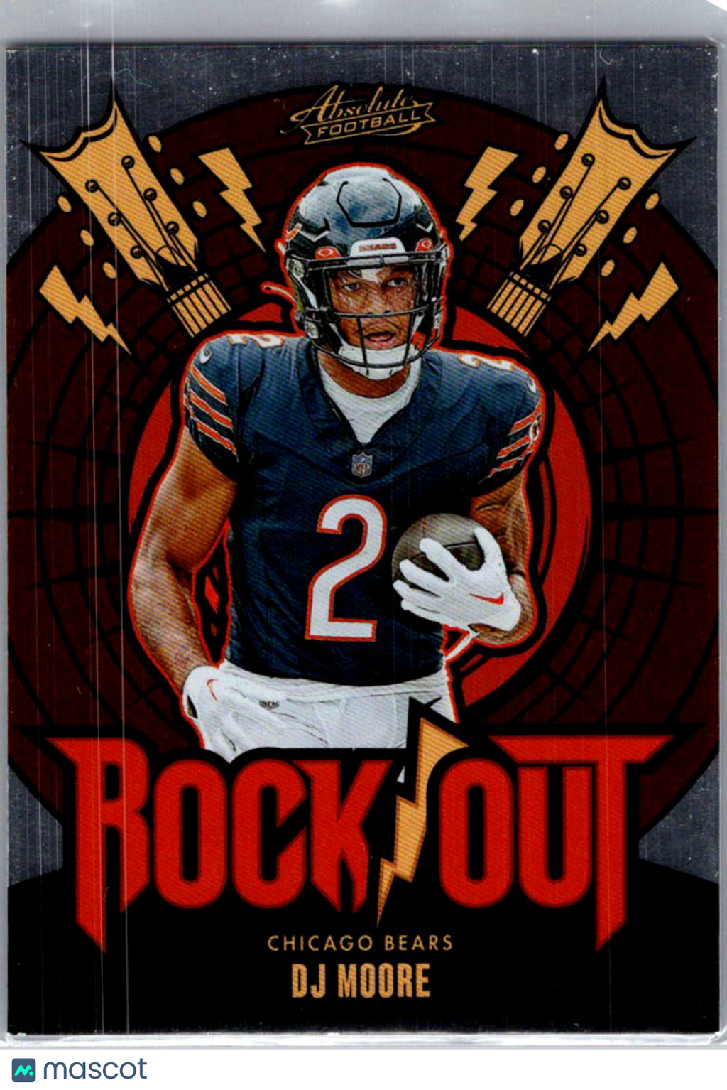 2024 Panini Absolute Football Rock Out DJ Moore #RO-DME