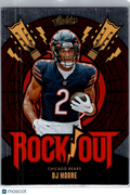 2024 Panini Absolute Football Rock Out DJ Moore #RO-DME