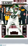 2025 Panini Contenders Football Davante Adams #54 Game Ticket