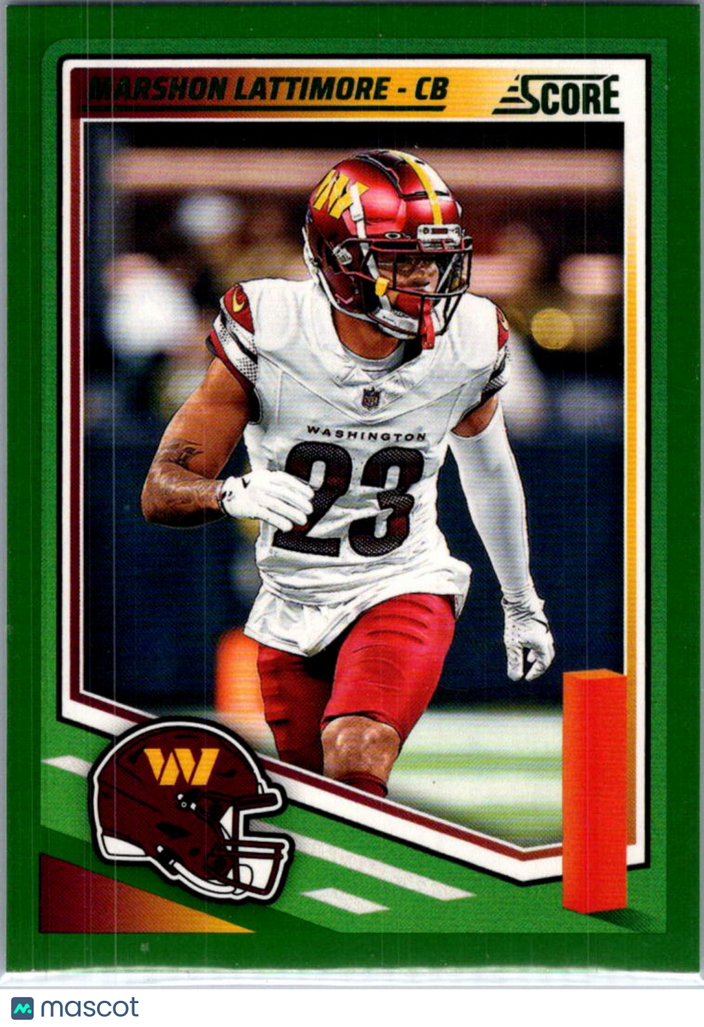 2025 Panini Score Marshon Lattimore #165 Green Border