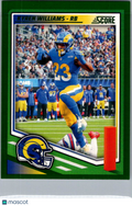 2025 Panini Score Kyren Williams #55 Green
