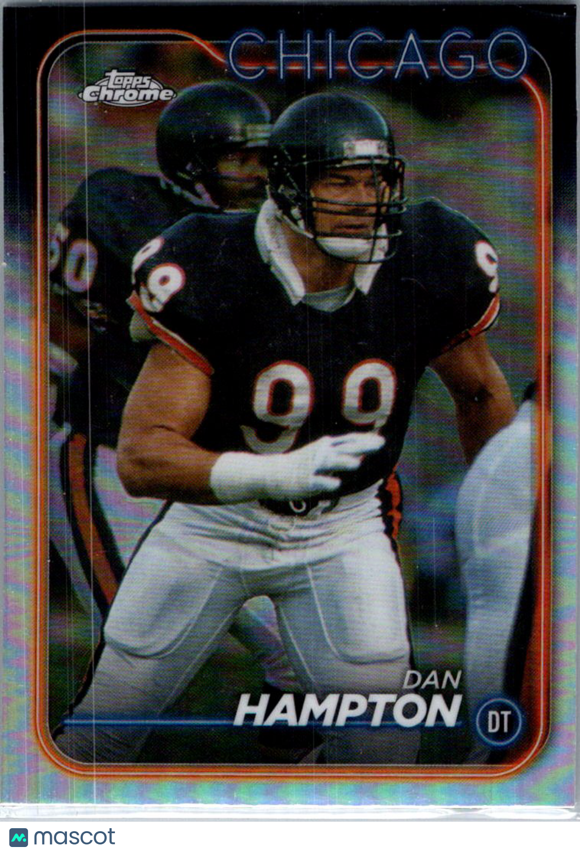 1983 Topps Chrome Dan Hampton #22 Refractor