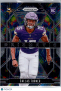 2024 Panini Prizm Football Prizmatic Dallas Turner #17 RC