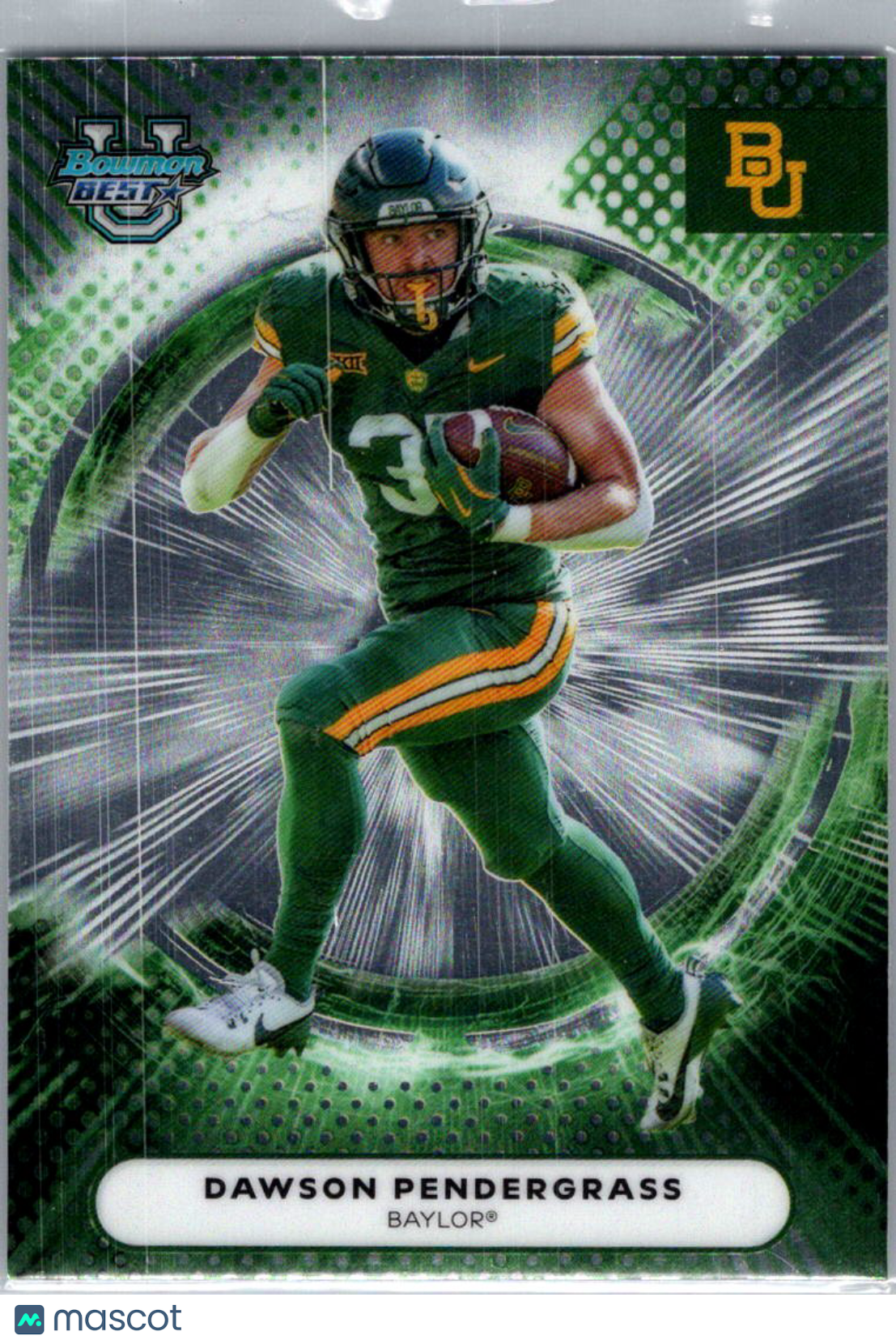 2025 Bowman University Best Football Dawson Pendergrass #32