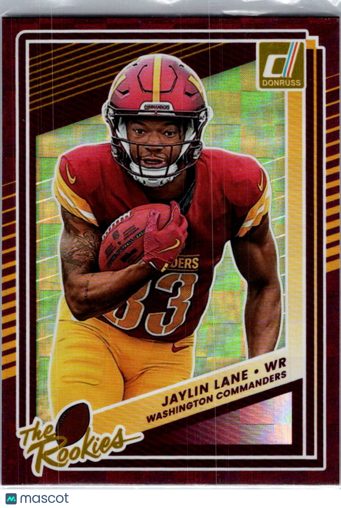 2025 Donruss Football Jaylin Lane #38 The Rookies