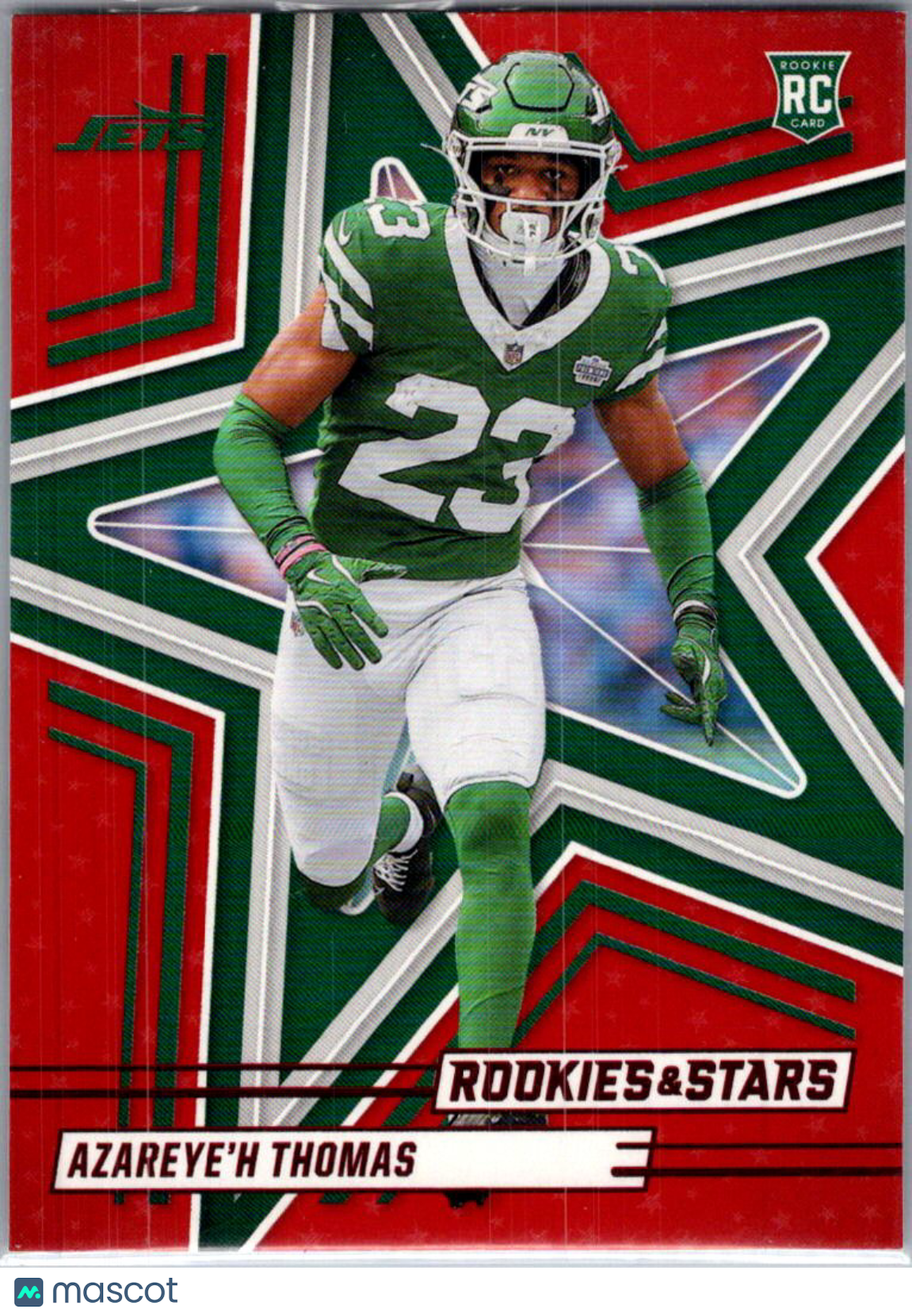 2025 Panini Rookies & Stars Azareye'h Thomas #107 Red RC