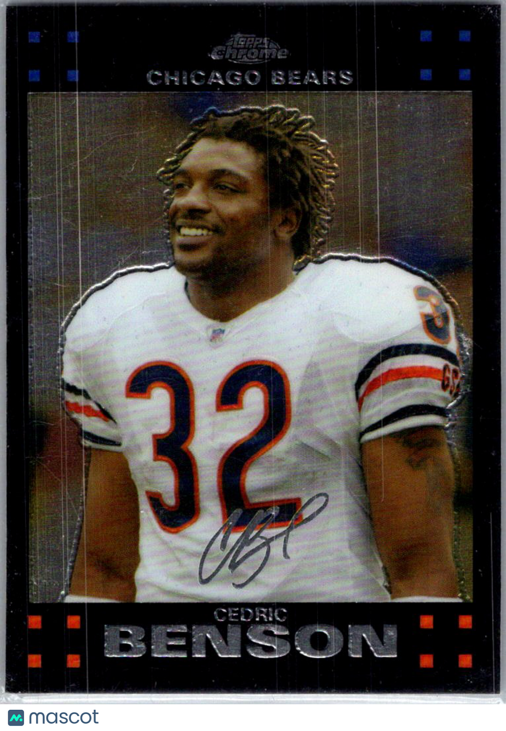 2007 Topps Chrome Cedric Benson #TC67