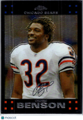 2007 Topps Chrome Cedric Benson #TC67