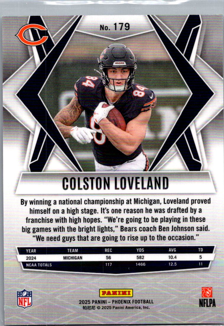 2025 Panini Phoenix Colston Loveland #179 RC