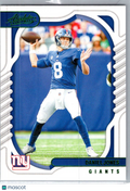 2022 Panini Absolute Football Daniel Jones #47 Green