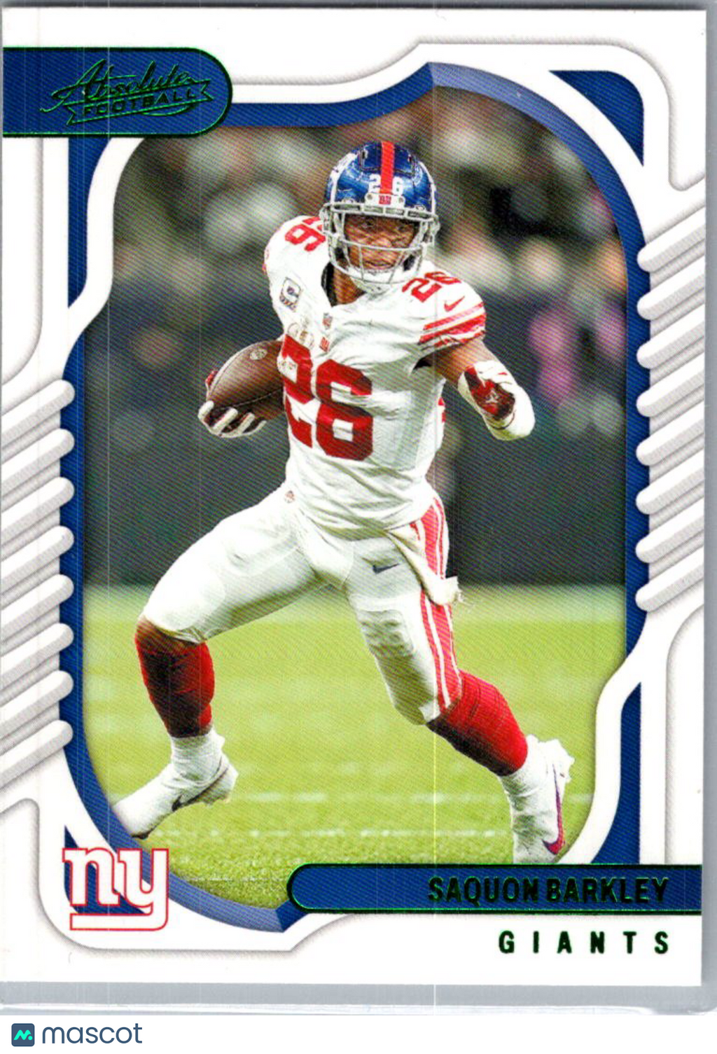 2022 Panini Absolute Football Saquon Barkley #48 Green