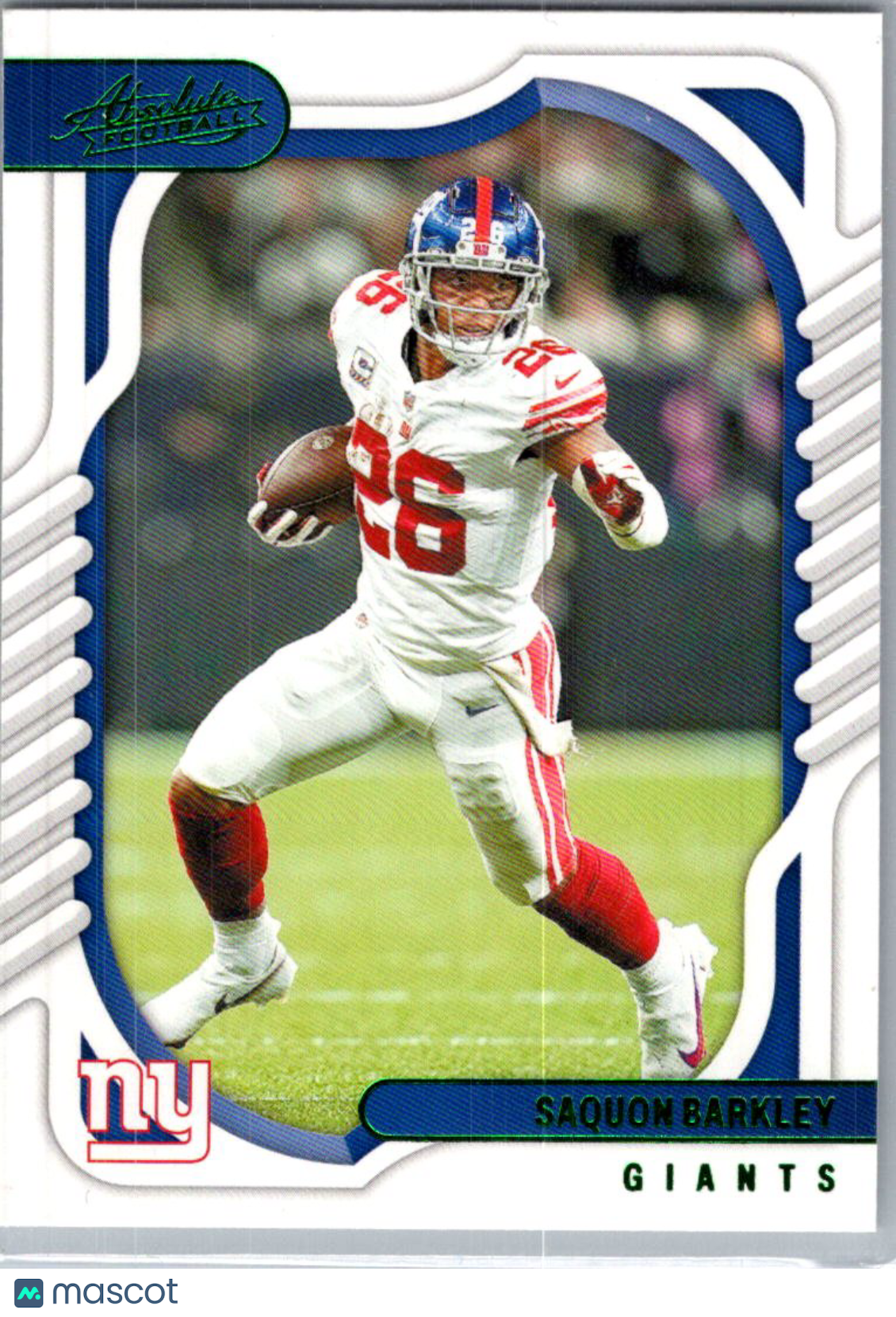 2022 Panini Absolute Football Saquon Barkley #48 Green