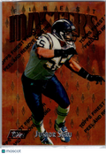 1997 Topps Finest Masters Junior Seau #M17 Bronze With Protective Coating