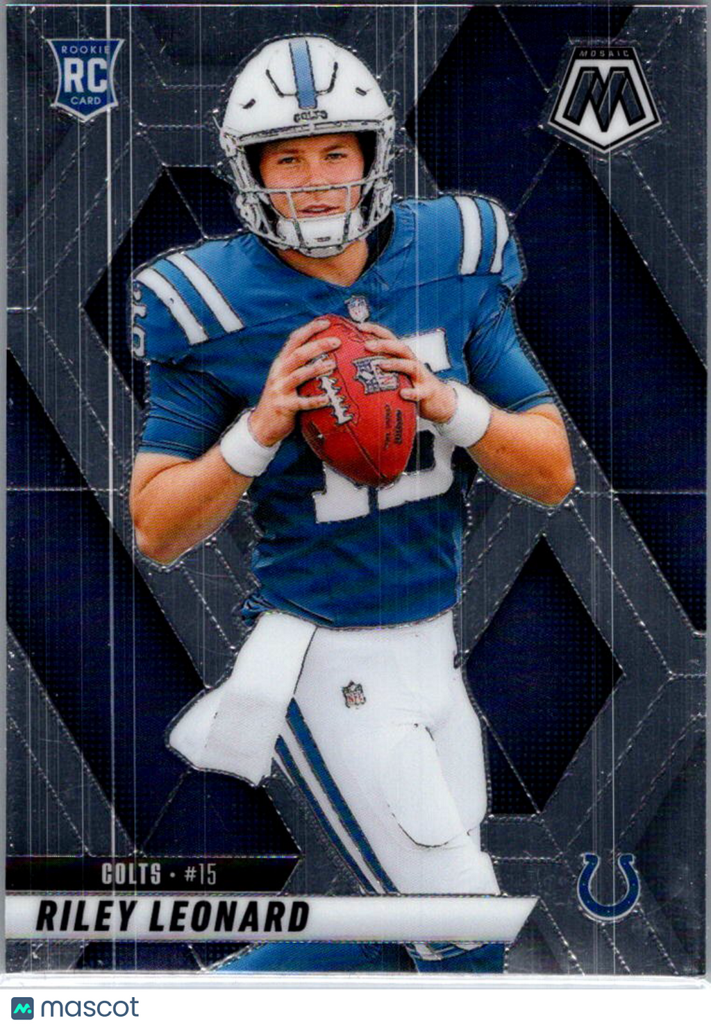 2025 Panini Mosaic Football Riley Leonard #372 RC