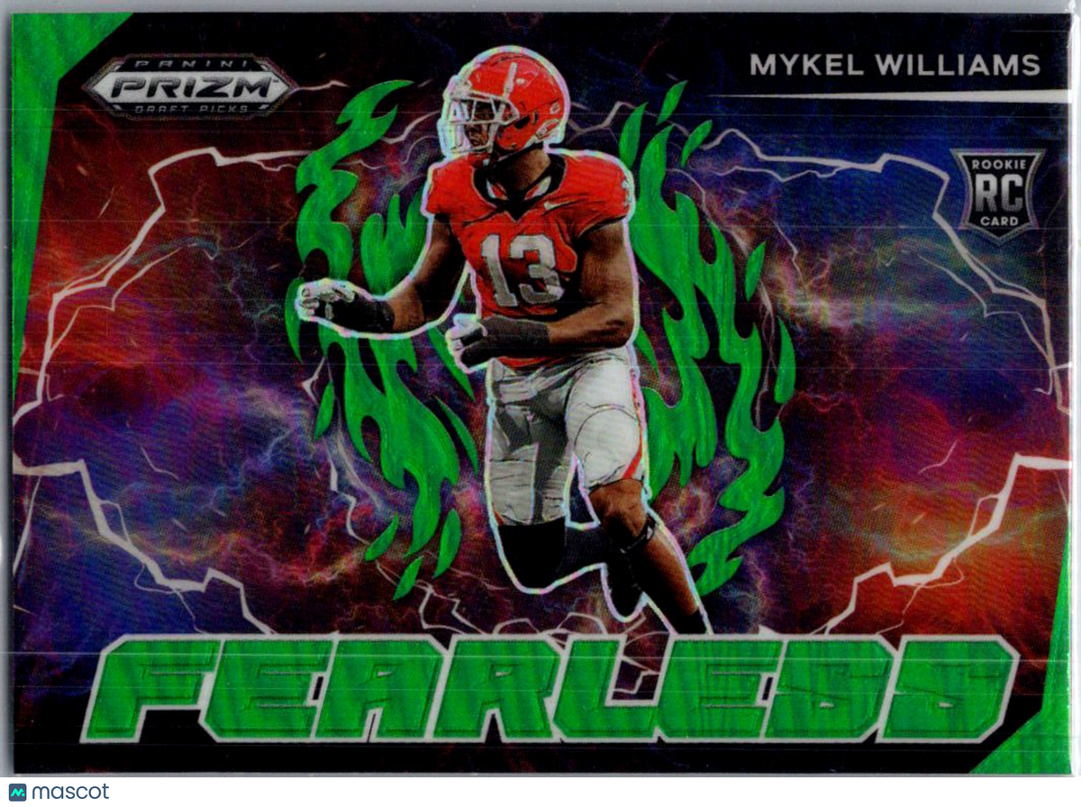 2025 Panini Prizm Draft Picks Fearless Mykel Williams #F-MWS RC