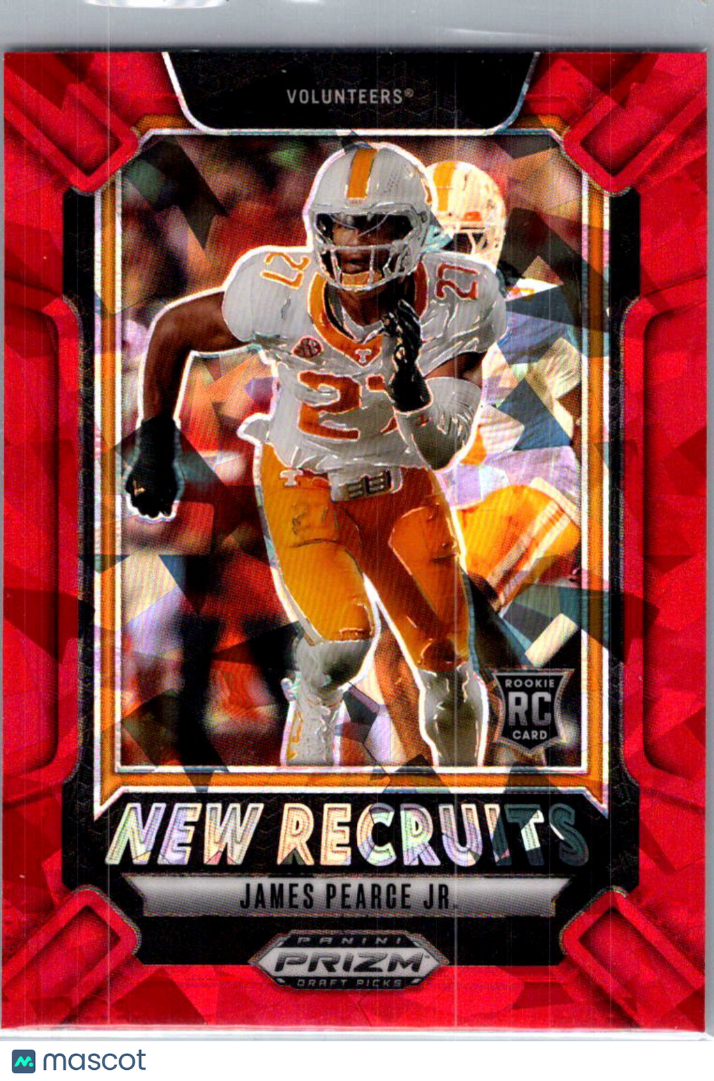 2025 Panini Prizm Draft Picks James Pearce Jr. #20 Red RC