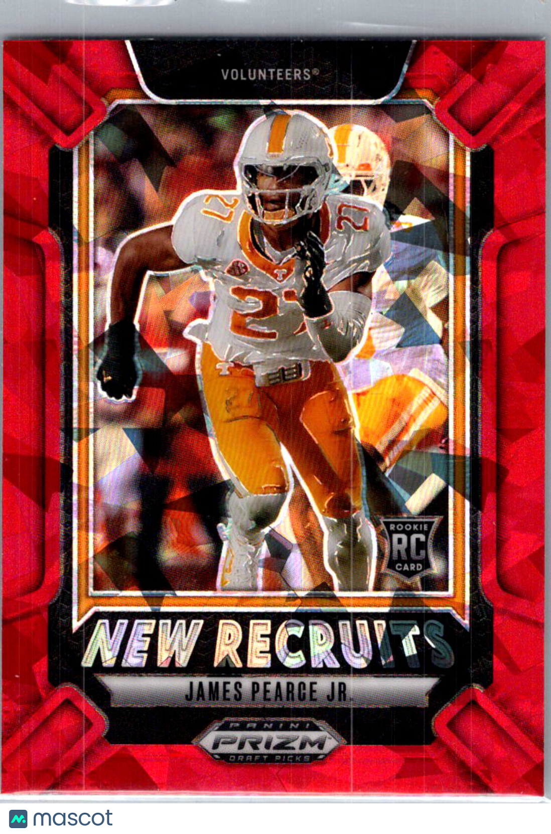 2025 Panini Prizm Draft Picks James Pearce Jr. #20 Red RC