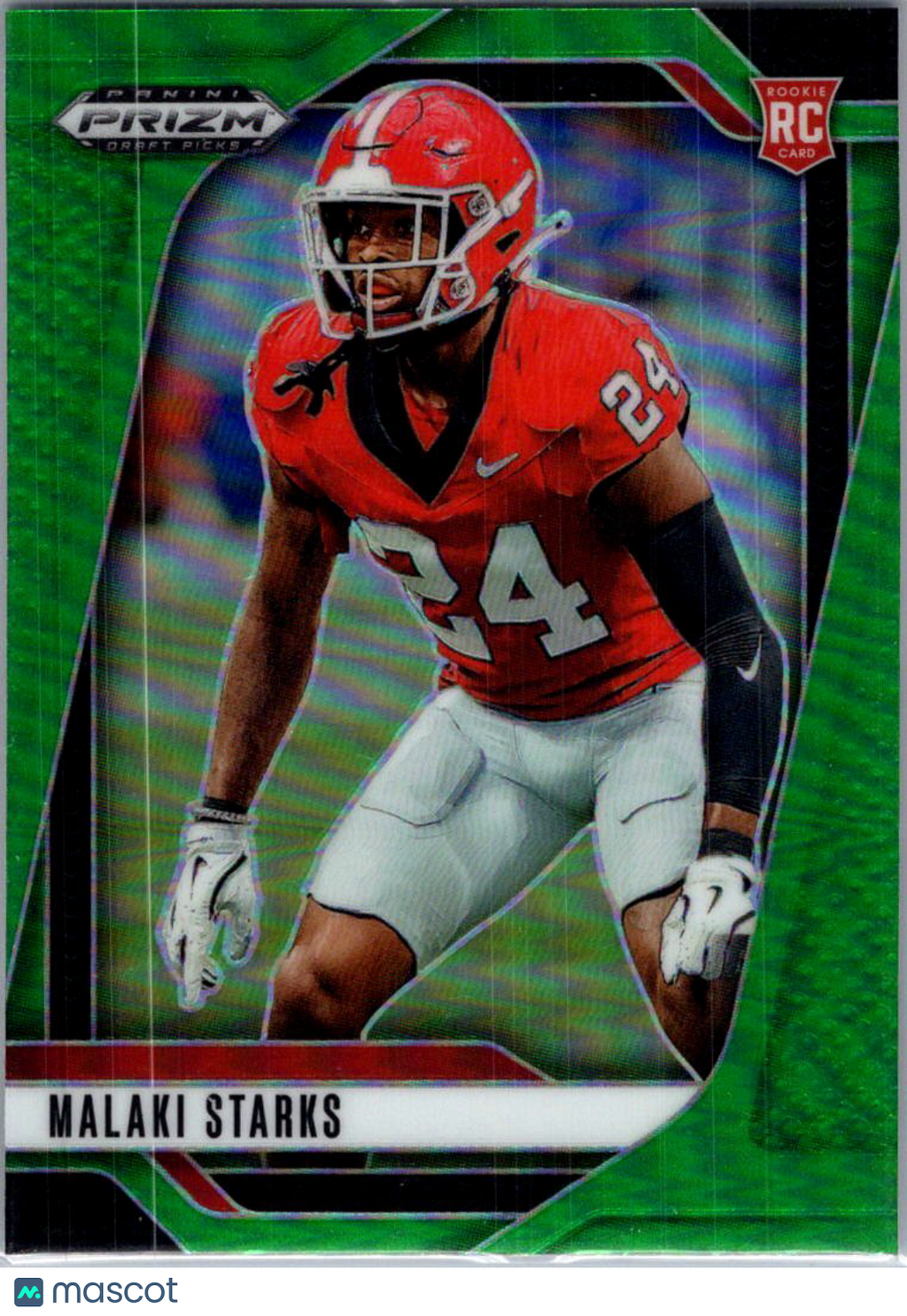 2025 Panini Prizm Draft Picks Malaki Starks #32 Green RC