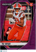 2025 Panini Prizm Draft Picks Pat Bryant #35 Purple Wave RC