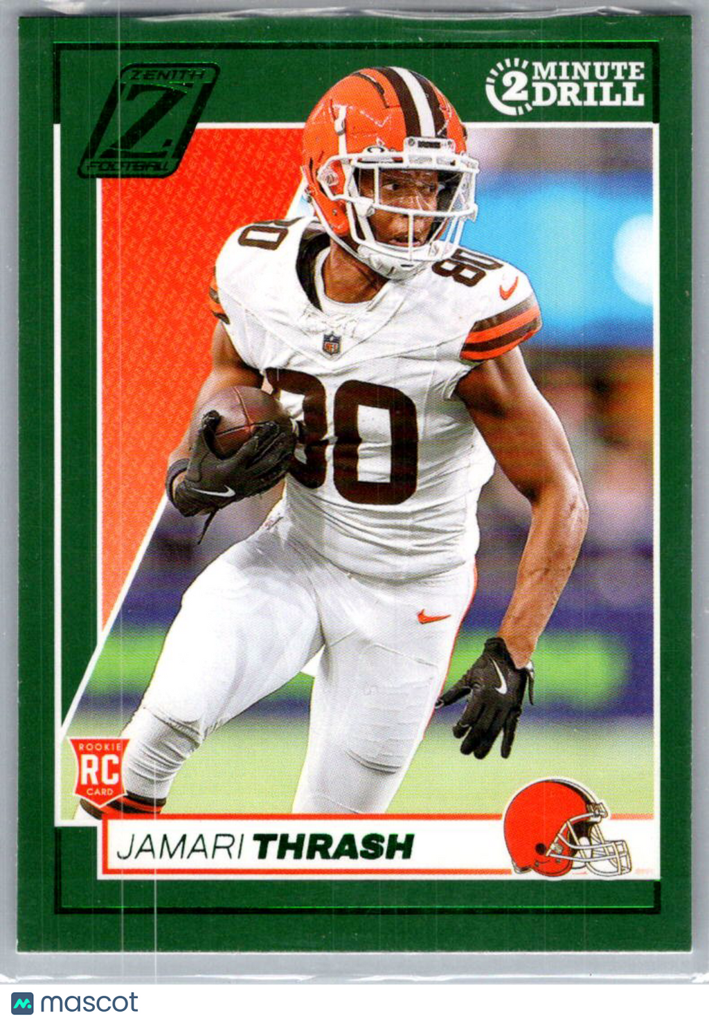 2024 Panini Zenith Football Jamari Thrash #141 Green RC