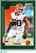 2024 Panini Zenith Football Jamari Thrash #141 Green RC