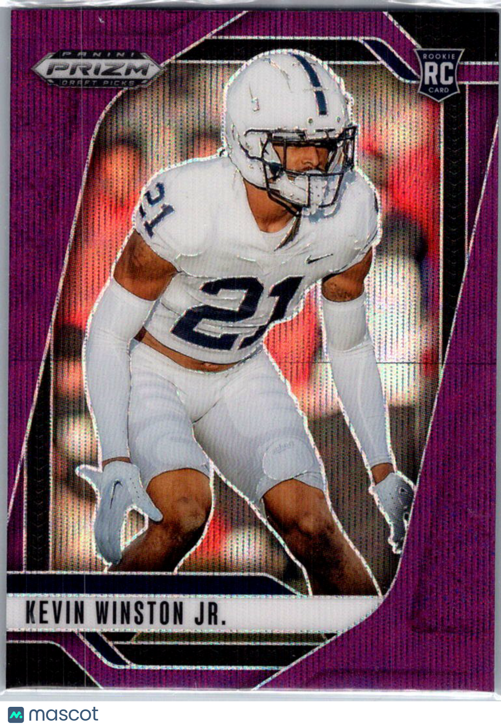 2025 Panini Prizm Draft Picks Kevin Winston Jr. #105 Purple Wave RC