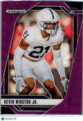 2025 Panini Prizm Draft Picks Kevin Winston Jr. #105 Purple Wave RC
