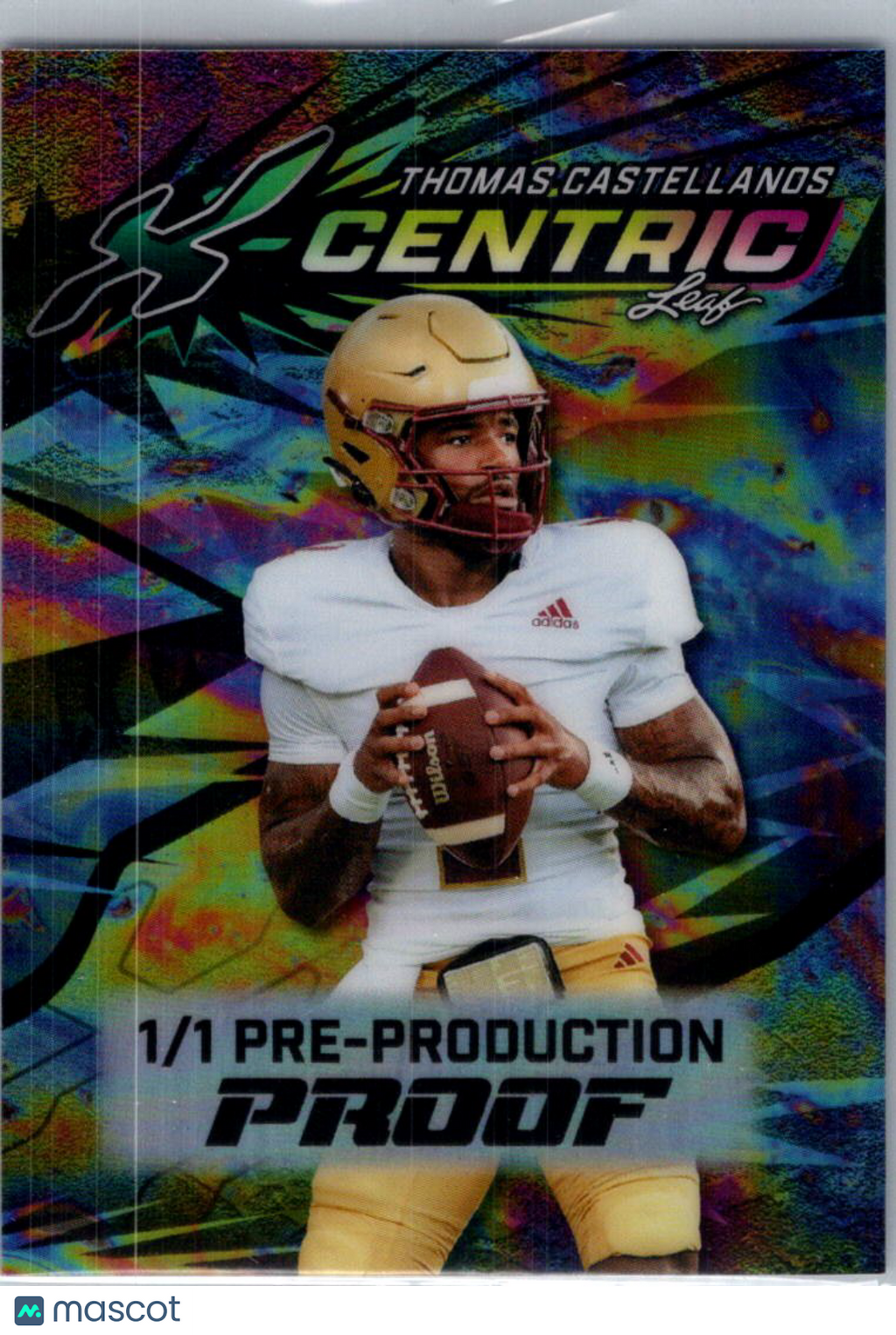 2024 Leaf X-Centric Thomas Castellanos 1/1 Pre-Production Proof