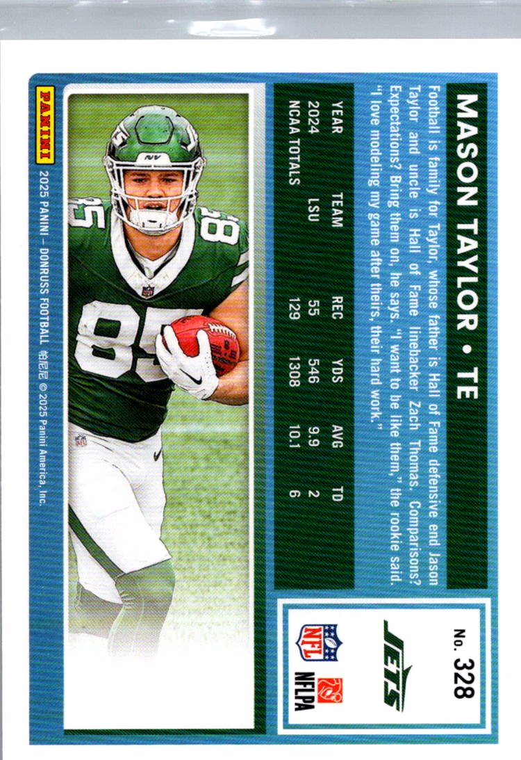 2025 Donruss Mason Taylor #328