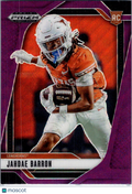 2025 Panini Prizm Draft Picks Jahdae Barron #124 Purple Wave RC