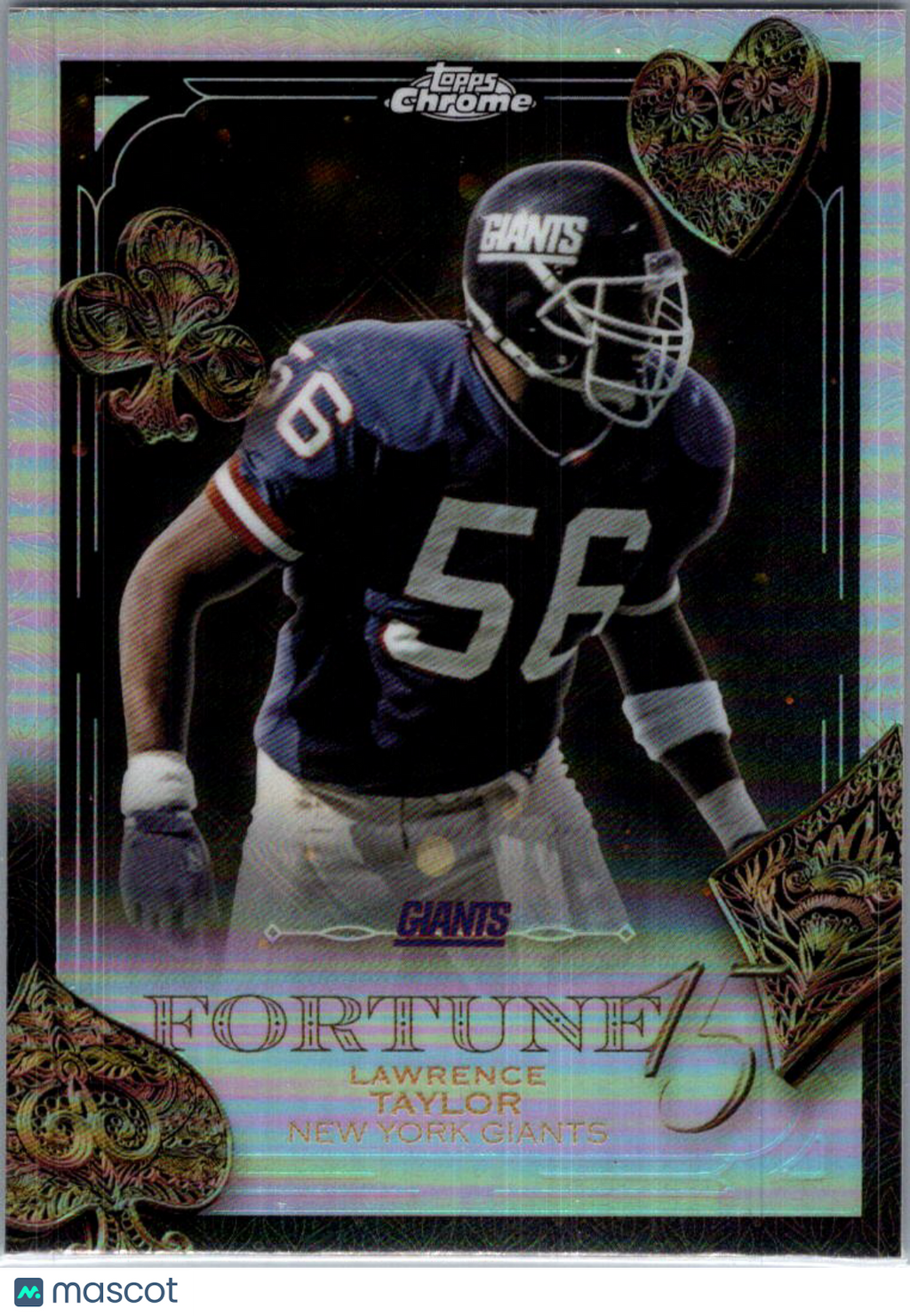 2025 Topps Chrome Fortune 15 Lawrence Taylor #F15-32 Refractor