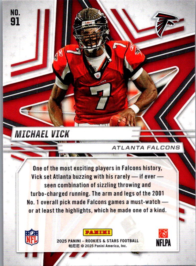 2025 Panini Rookies & Stars Michael Vick #91