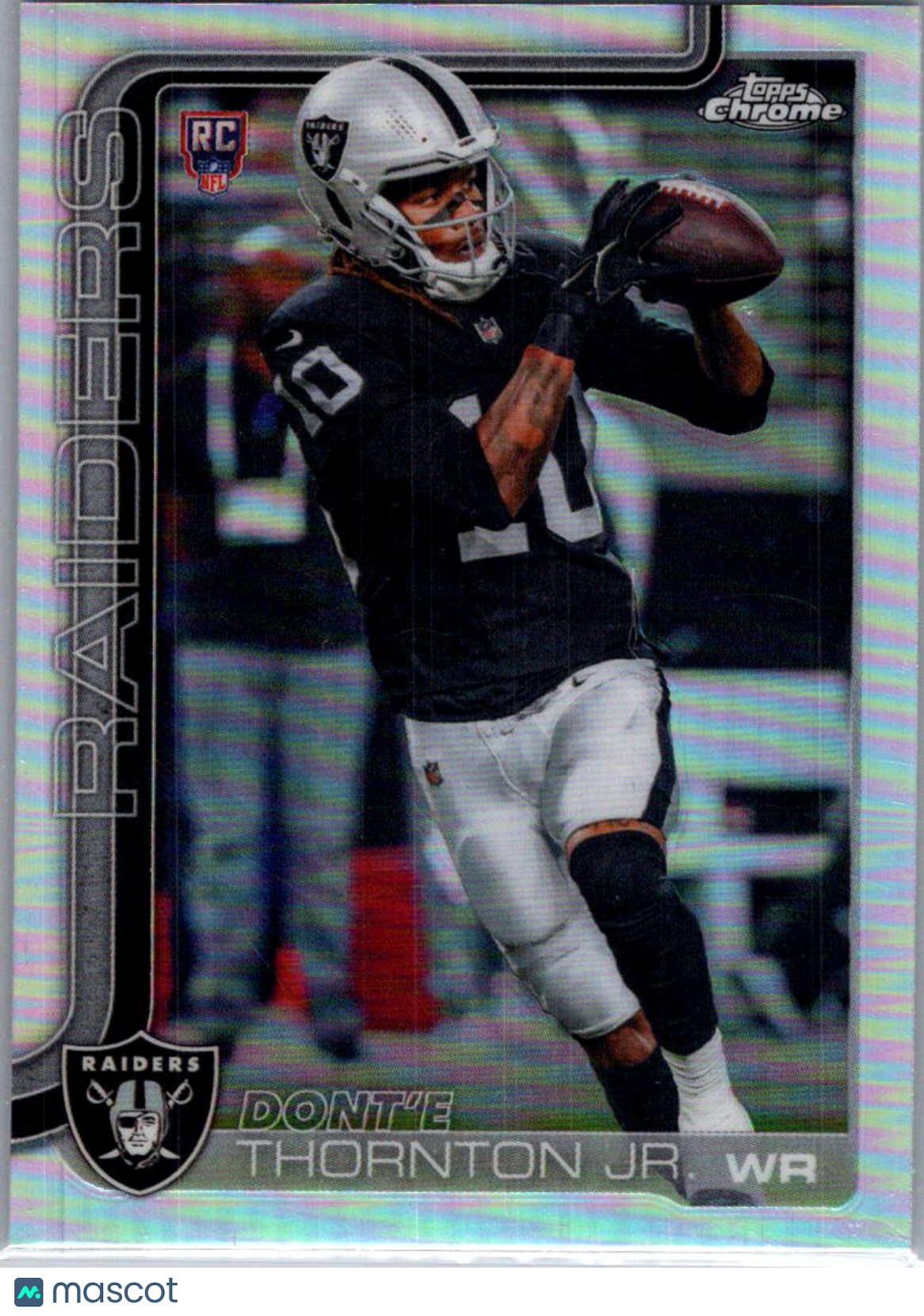 2025 Topps Chrome Dont'e Thornton Jr. Dont'e Thornton #385 Refractor RC