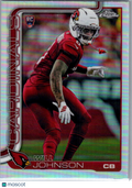 2025 Topps Chrome Will Johnson #349 Refractor RC