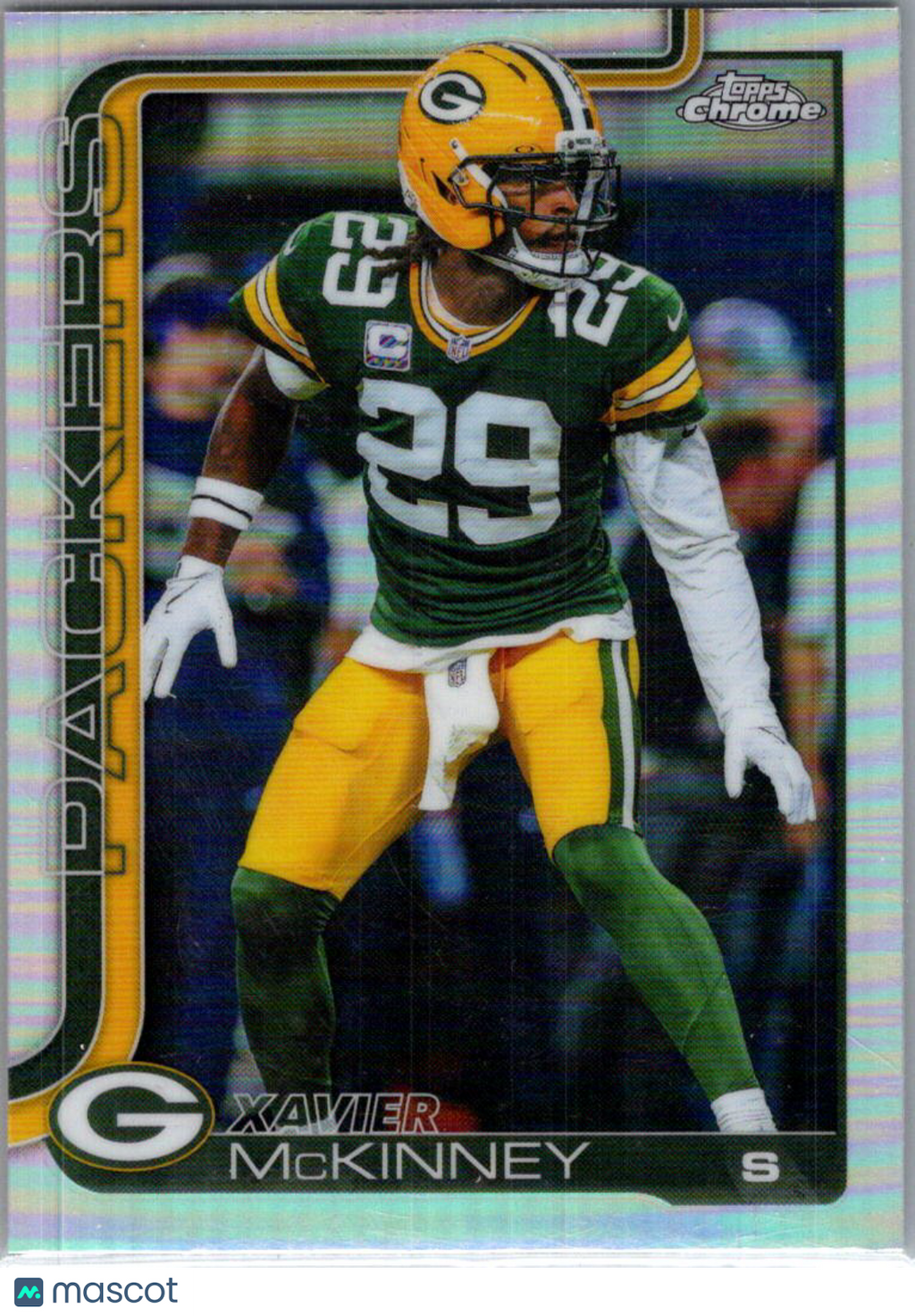 2025 Topps Chrome Xavier McKinney #113 Refractor
