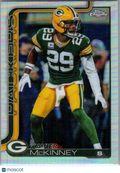 2025 Topps Chrome Xavier McKinney #113 Refractor