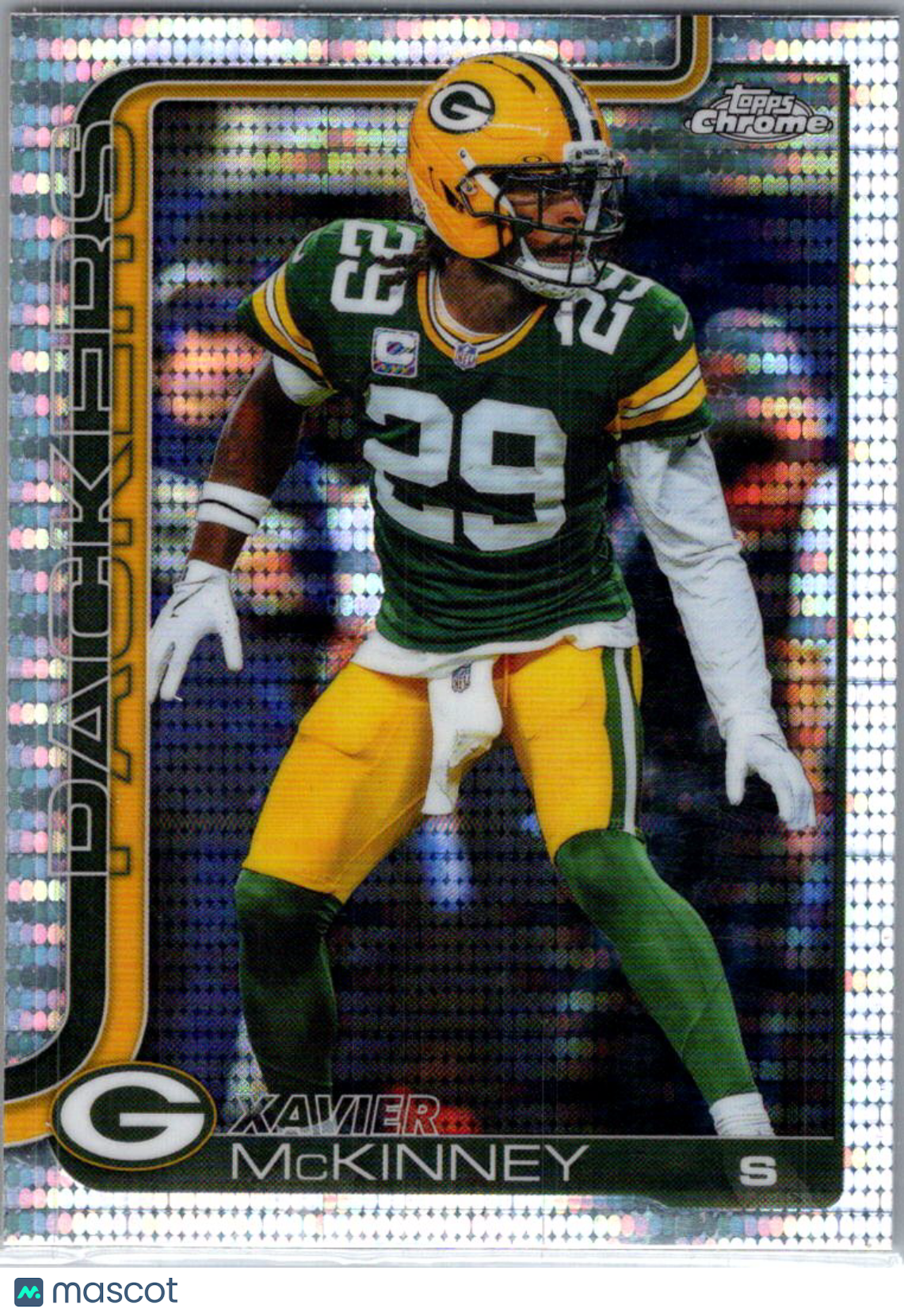 2025 Topps Chrome Xavier McKinney #113 Pulsar Refractor