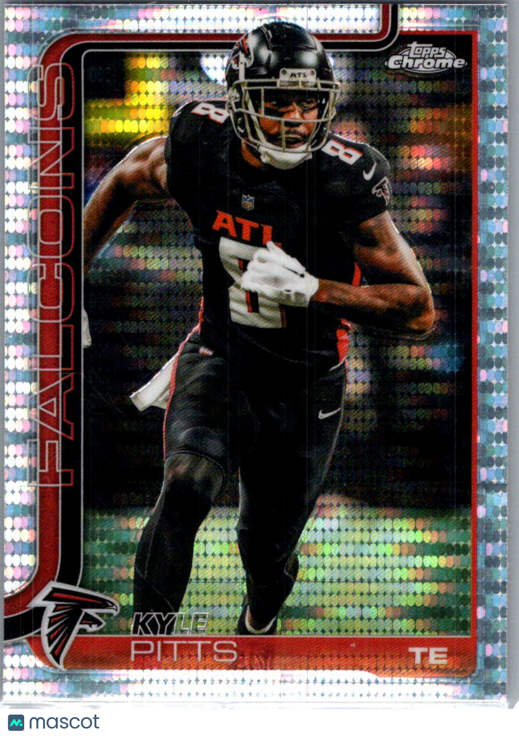 2025 Topps Chrome Kyle Pitts #14 Pulsar Refractor