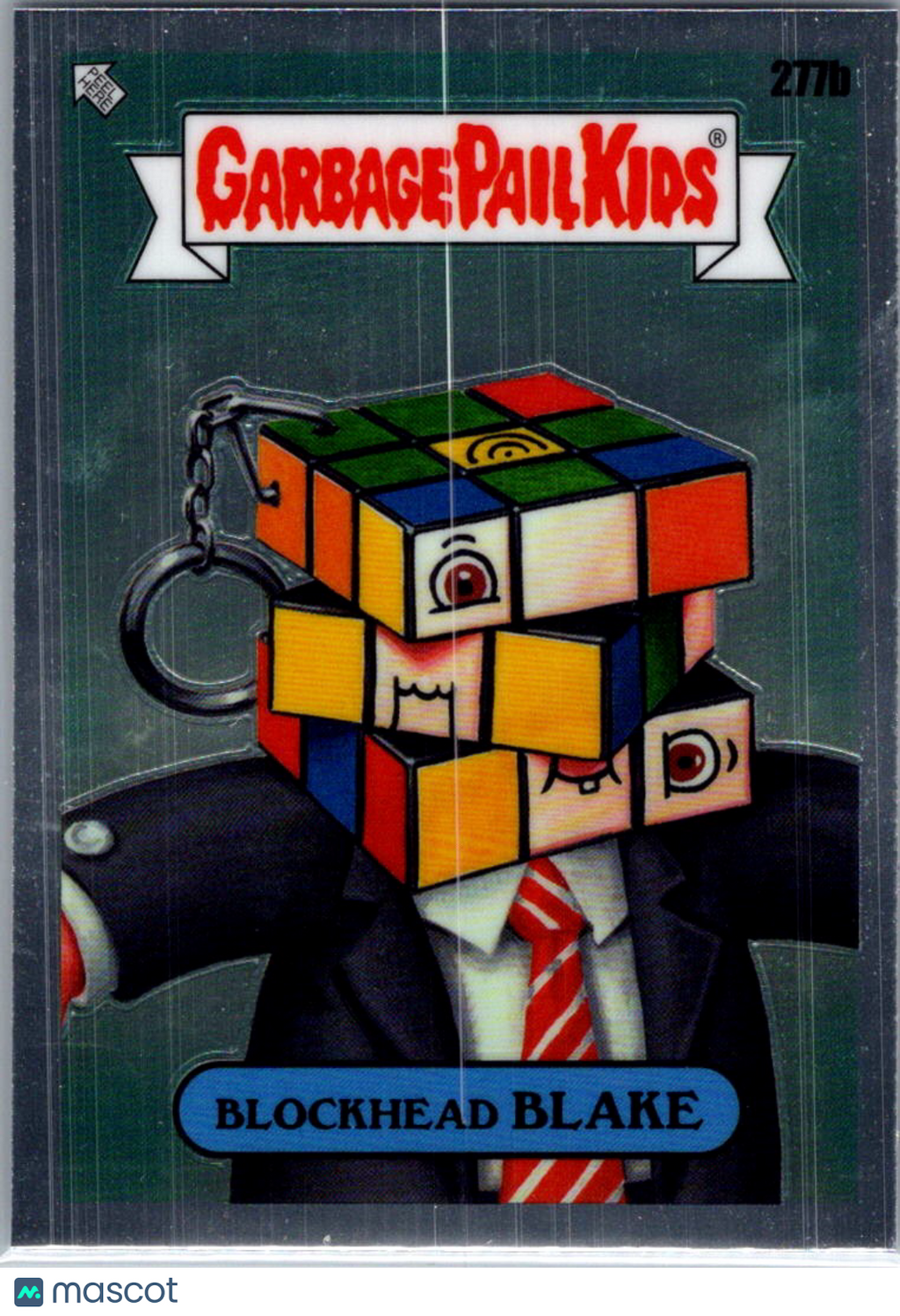 2024 Topps Garbage Pail Kids Chrome Series 7 Blockhead Blake #277b