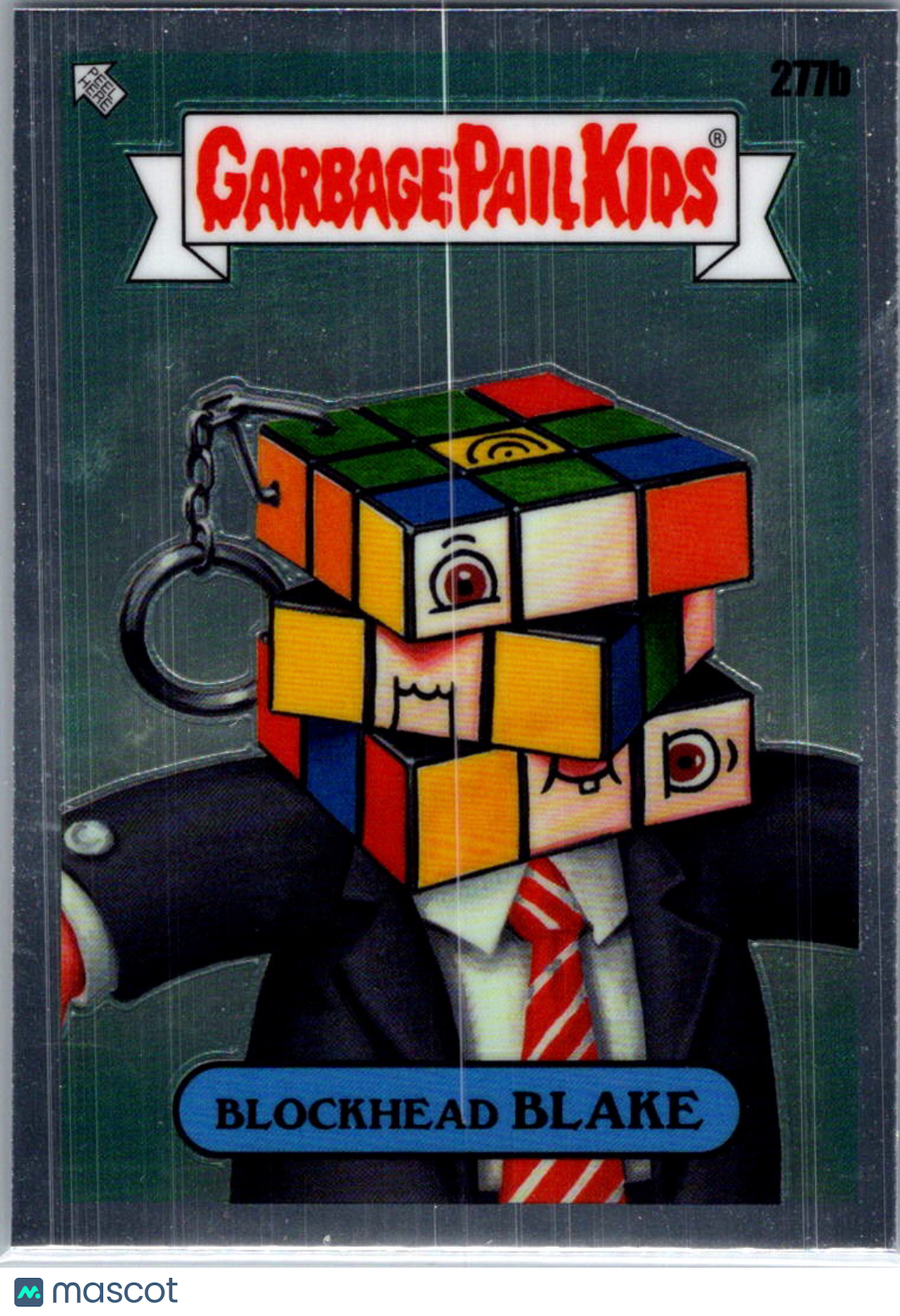 2024 Topps Garbage Pail Kids Chrome Series 7 Blockhead Blake #277b