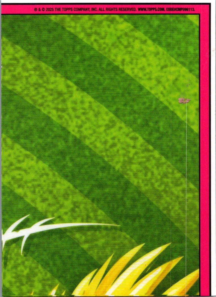 2025 Topps Garbage Pail Kids Green Day Lily Pad Sticker #30b