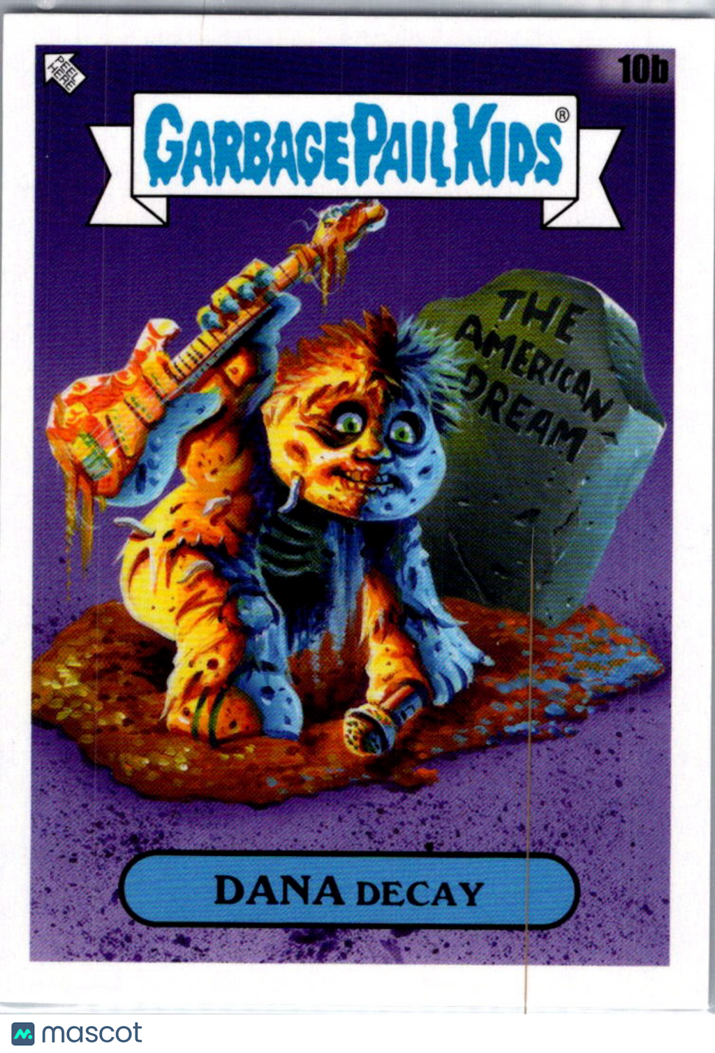 2025 Topps Garbage Pail Kids Green Day Dana Decay Sticker #10b