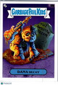 2025 Topps Garbage Pail Kids Green Day Dana Decay Sticker #10b